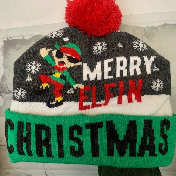 Accessories - Merry Elfin Christmas Light Up Hat